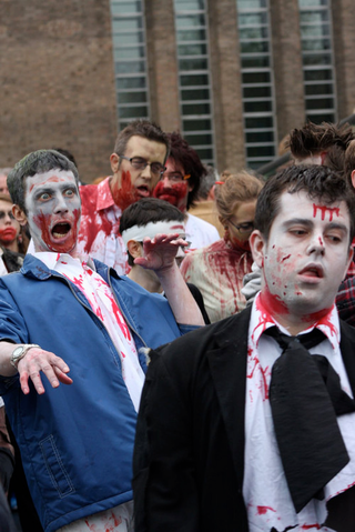 Illustration for article titled Capcom Zombies Invade London